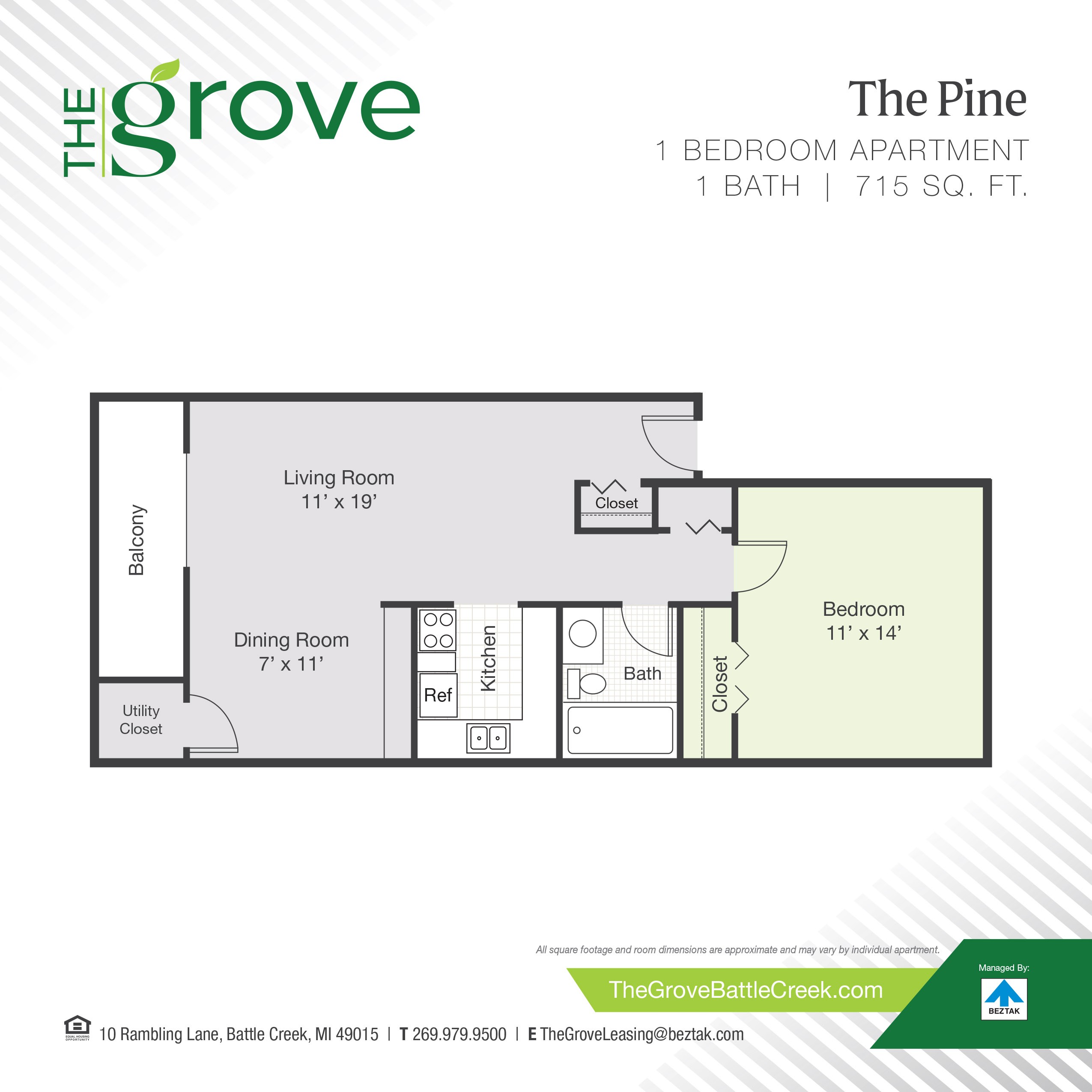 The Pine floor plan